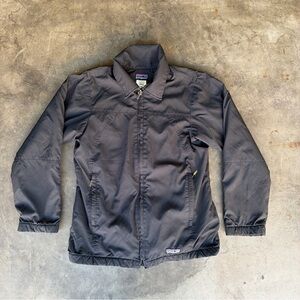 VTG Patagonia Women's XS Black Synchilla Soft Shell Fleece Lined Jacket RARE